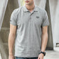 Outdoor Solid Color Lapel Men's POLO T-shirt