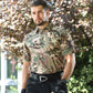 Tactical Camouflage Golf Tennis Lapel Men's T Shirts