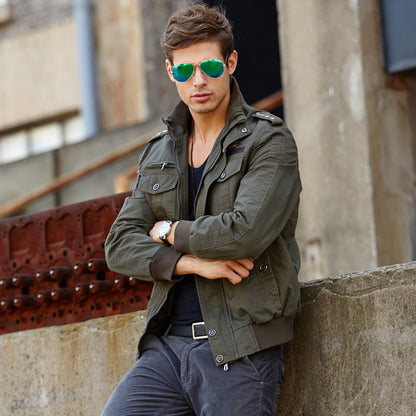 Fashion Keep Warm Men's Casual Jacket - KINGEOUS