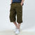 Casual Cotton Outdoor Multi Pockets Cargo Shorts - KINGEOUS