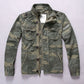 Casual Camouflage Military Pocket Cotton Men Jacket