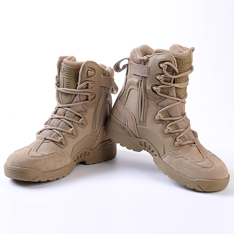 Cool Tactical Desert Climbing Outdoor Men's Boots - KINGEOUS