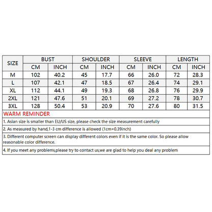 Chemise extérieure à manches longues