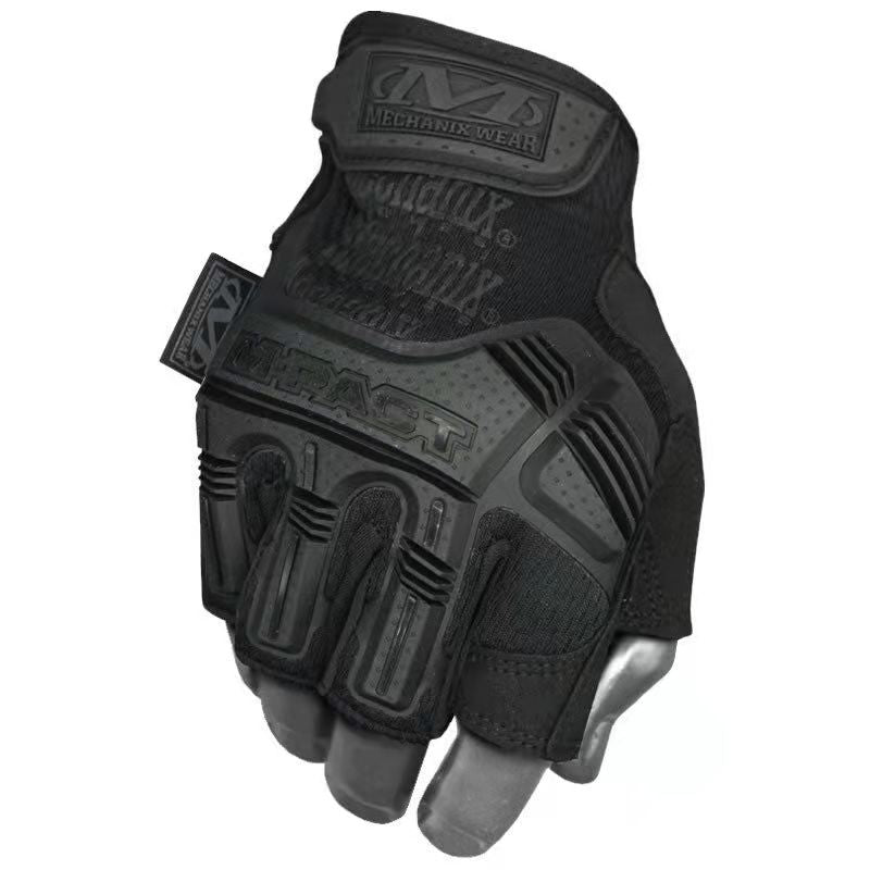 With Impact Protection and Vibration Absorption Men Safety Gloves