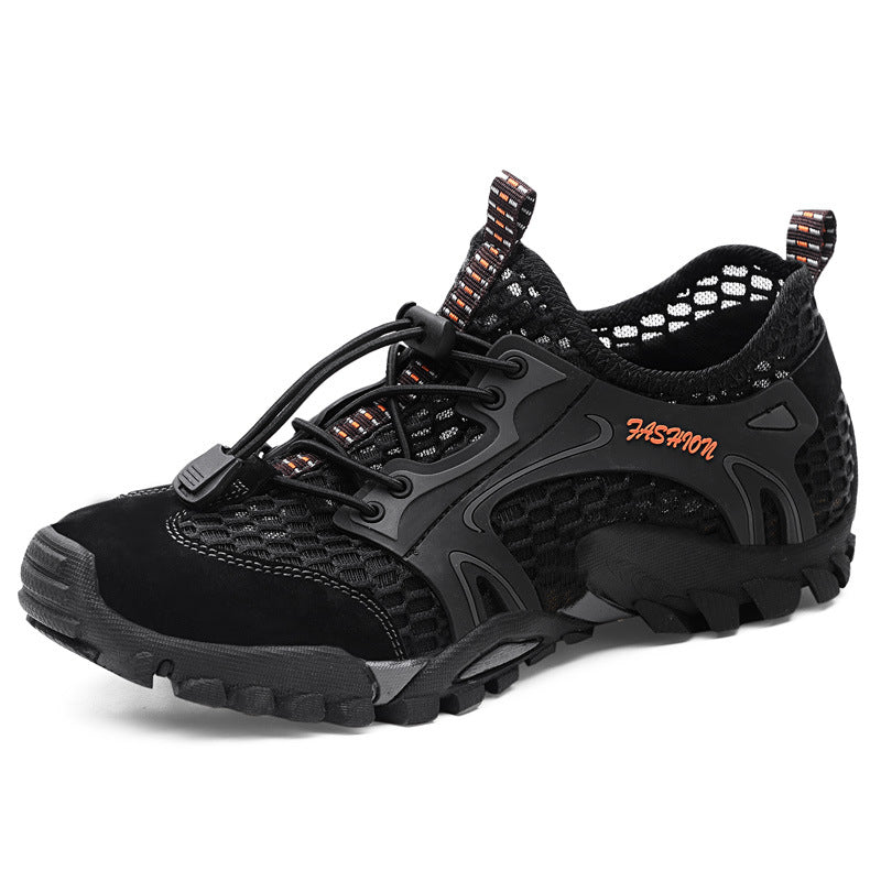 Climbing Breathable Suede Mesh Quick-dry Shoes