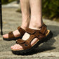 Casual Beach Leather Open Toe Men's Sandals