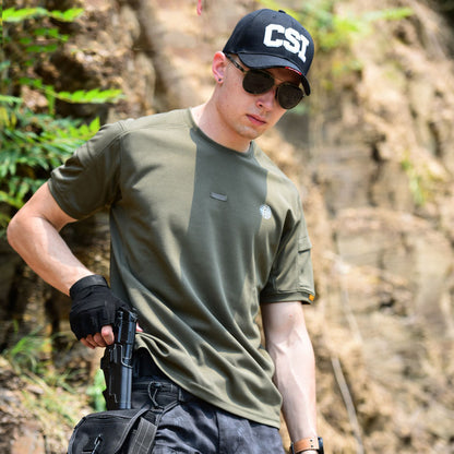 Treinamento de treino rápido do pescoço redondo de verão