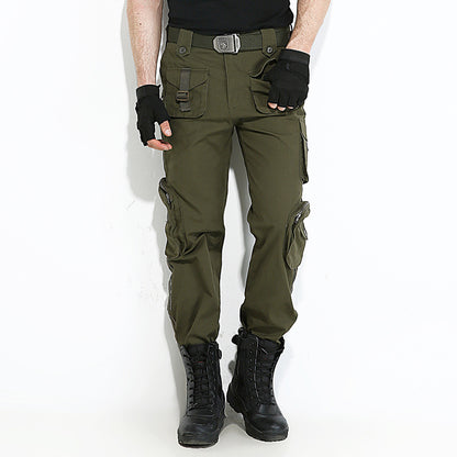 Casual Pockets Design Cargo Men's Pants - KINGEOUS