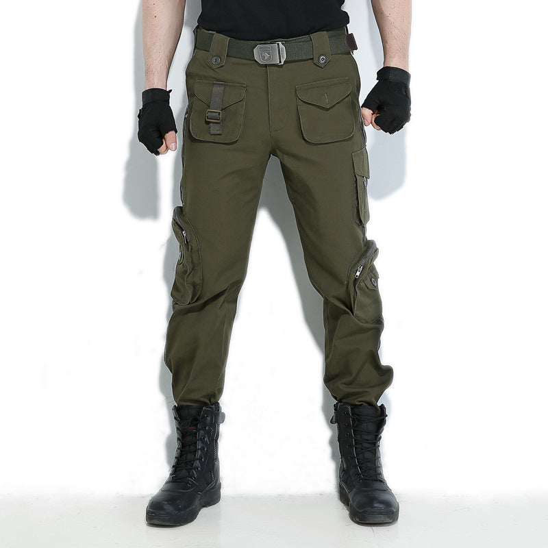Casual Pockets Design Cargo Men's Pants - KINGEOUS