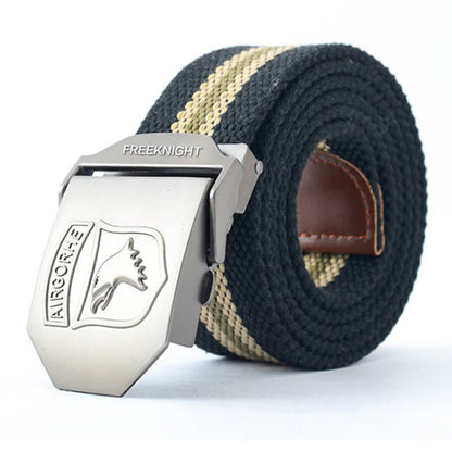 Add Thicken Canvas Belt for Men - KINGEOUS