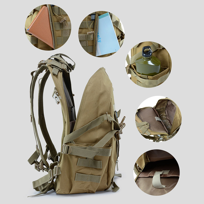 Outdoor Hiking Waterproof Multi-pocket  Backpack