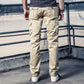 Fashion Pocket Cotton Solid Color Men's Pants
