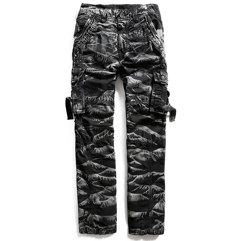 Fashion Casual  Pocket Cotton Men's Cargo Pants - KINGEOUS
