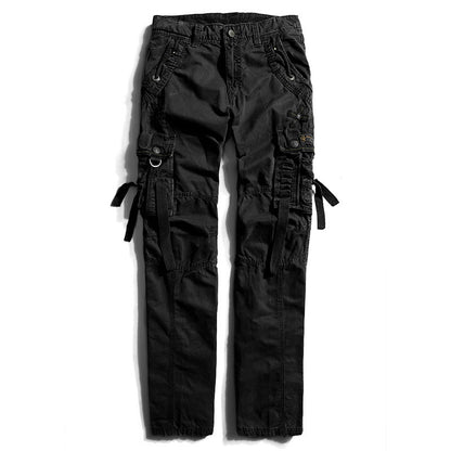 Fashion Casual  Pocket Cotton Men's Cargo Pants - KINGEOUS