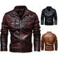 Fashion Modern Motorcycle Men's Leather Jacket