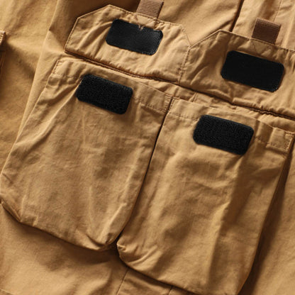 شورت رجالي قطني عسكري كاجوال متعدد الجيوب