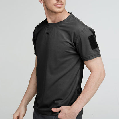 T-shirt masculin à manches courtes à manches courtes et à séchage à manches courtes