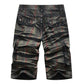 Casual Fashion Camo Multi-pocket Men's Shorts