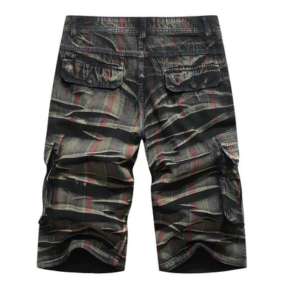 Shorts masculinos de bolso de moda casual casual