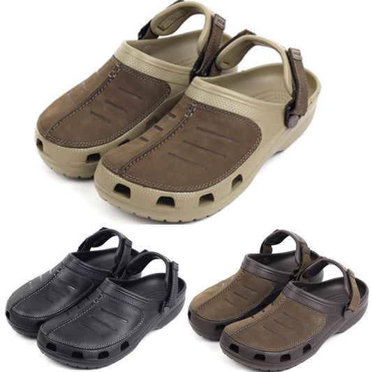 Casual Outdoor Velcro Adjustable Elastic Men's Beach Slippers