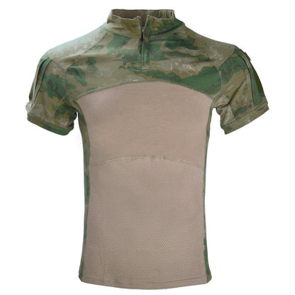 Army Combat Rip-stop Python Camouflage Men's T-Shirts