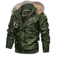 Winter Thicken Military Air Force Flight Men Jacket