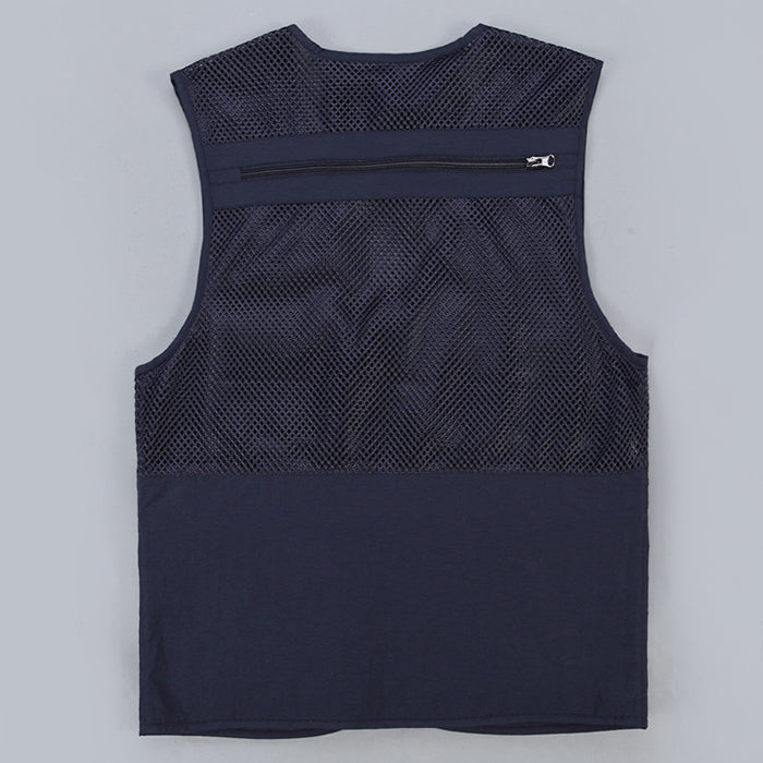 Breathable Mesh Fishing Daily Men's Functional Vest