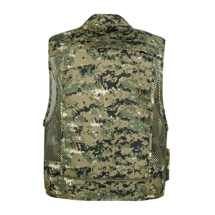 Breathable Mesh Outdoor Men's Functional Vest