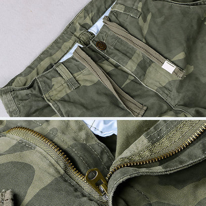 شورت البضائع القطني غير الرسمي للرجال في الهواء الطلق