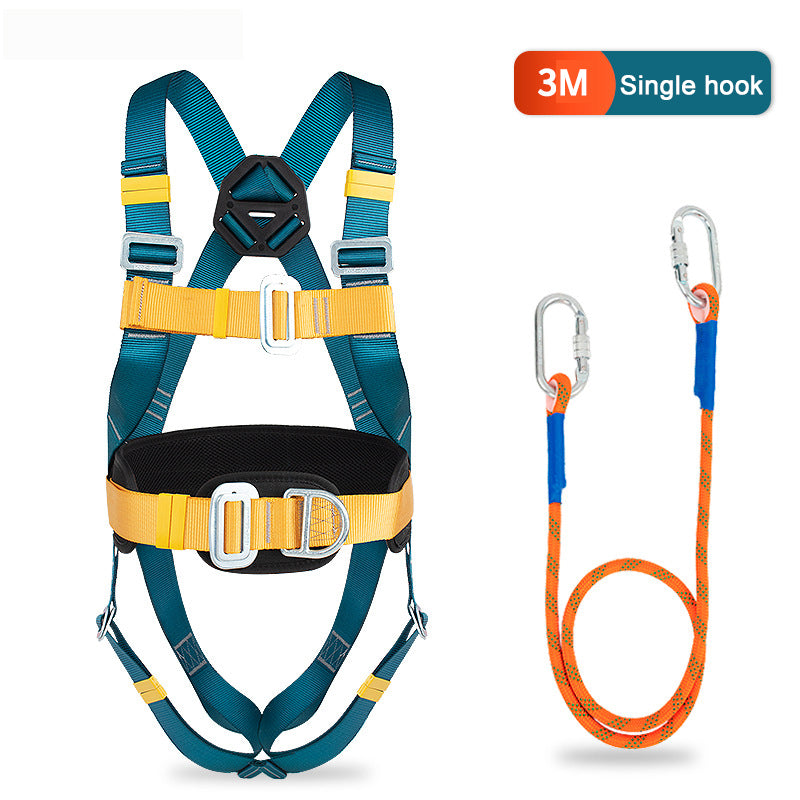 Outdoor Safety Harness High-altitude Operation Anti-fall Rock Climbing Gear