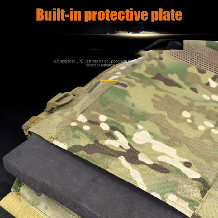 Multipurpose Molle System Expands Protective Amphibious Combat Vest