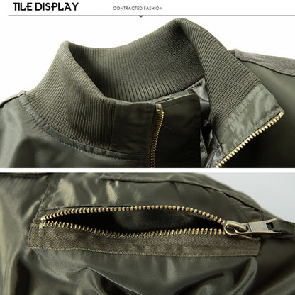 Retro MA1 Air Force Pilot Herren -verdickte Jacke