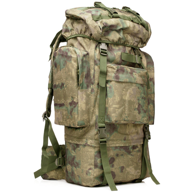 70L Mountaineering Backpack Army Fan Outdoor Camouflage Rucksack