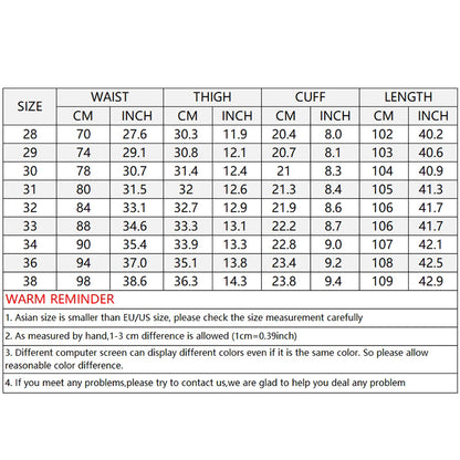 Calças masculinas de coloração sólida casual