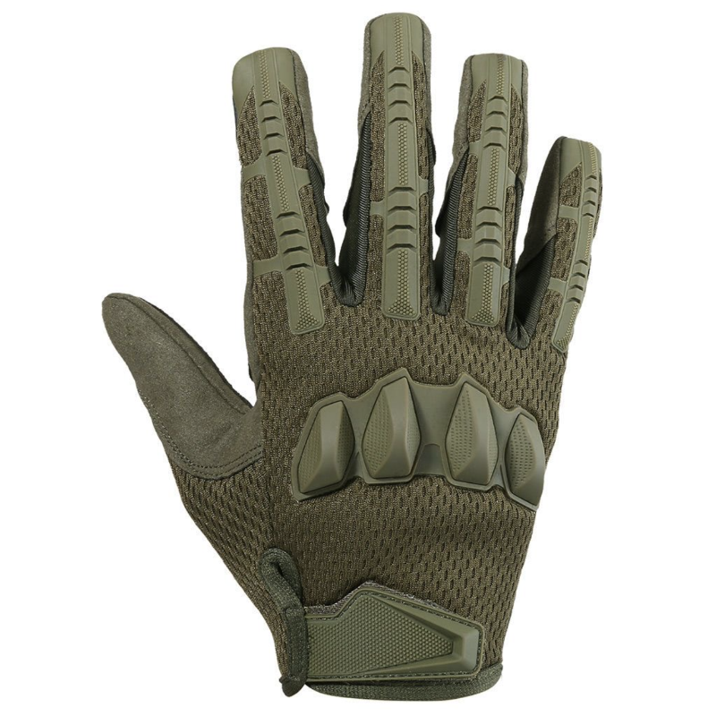 Tactical Gloves Full Finger, TPR Impact Protective, EVA Palm Padding for Men Airsoft Shooting Range
