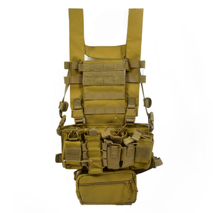 Abnehmbare Accessoire Bag Armee Lüfter liefert leichte Wargame Outdoor -Weste