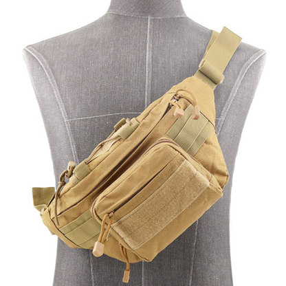 الرياضة في الهواء الطلق التمويه الخصر المحمولة المشي لمسافات طويلة حقيبة التخزين