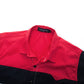 Red Split Joint Slim Fashion Short Sleeve Men Shirt