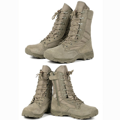 Treinamento leve do deserto tático High Top Men Boots