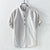 Retro Men's Linen Short Sleeve T-shirt