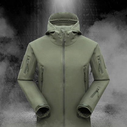 Soft Shell Plush and Thick Mountaineering Breathable and Windproof Suit