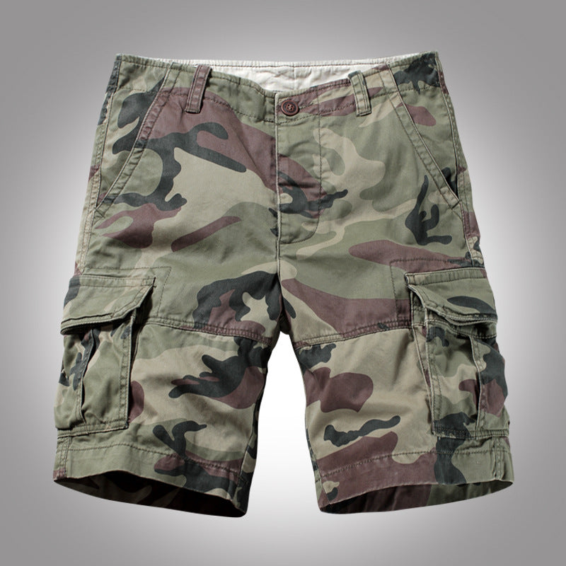 Outdoor Beach Multi-pocket Men's Shorts