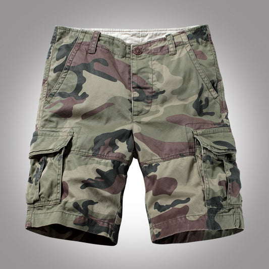Outdoor Beach Multi-pocket Men's Shorts