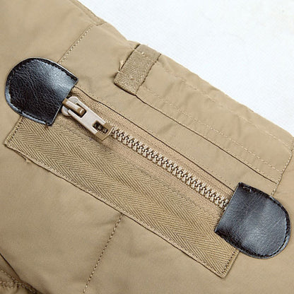 سترة رجالية بياقة من الفرو السميك للترفيه في الهواء الطلق