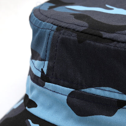 قبعة مسطحة مموهة لتسلق الجبال في الهواء الطلق