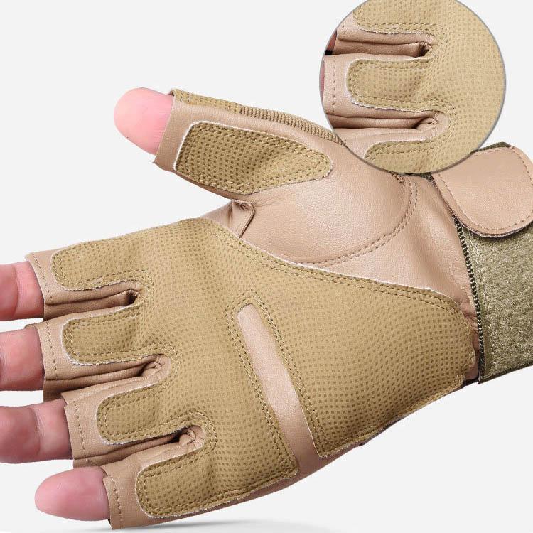 Military Half Finger Men Gloves