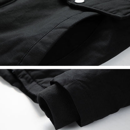 Casual Wash Hat Wool Longa Jaqueta de Inverno Men de Men