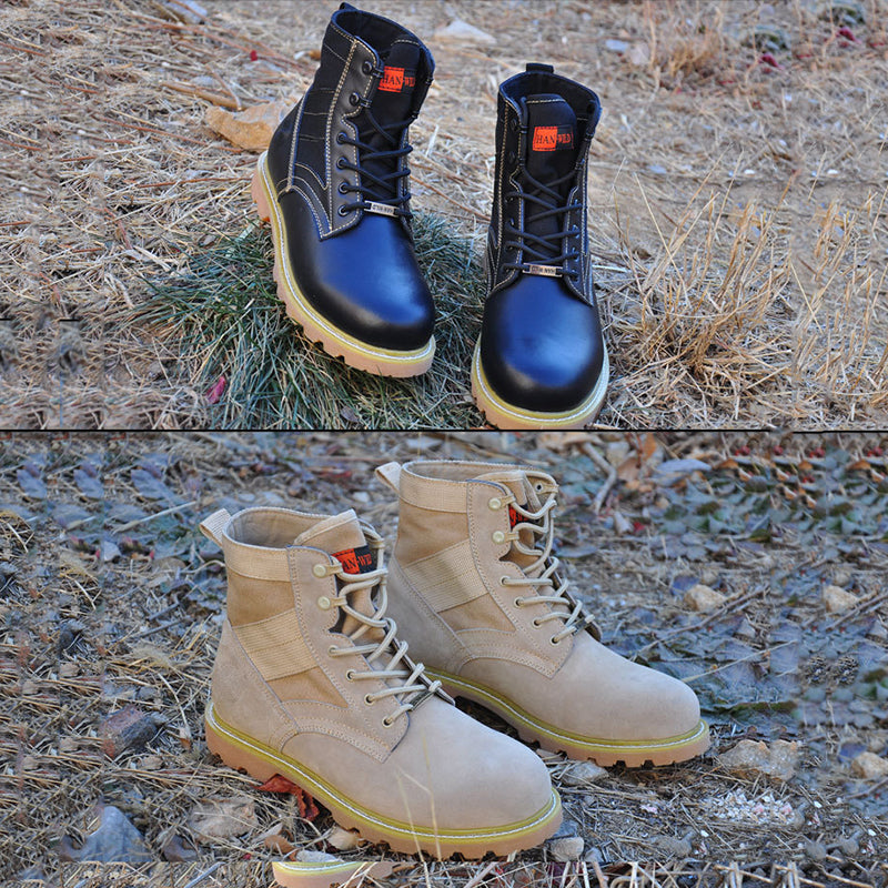 Casual Wear-resistant Desert Men's Martin Boots - KINGEOUS