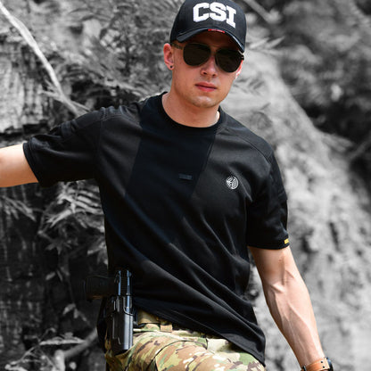 Treinamento de treino rápido do pescoço redondo de verão