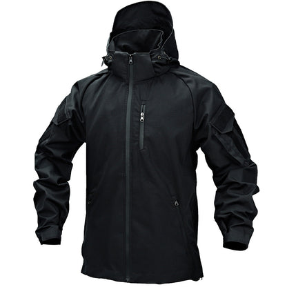 Aplicação militar de fã de jaqueta tática